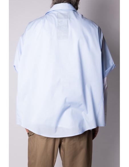 OVERFIT DOUBLED TURN UPS SHIRT